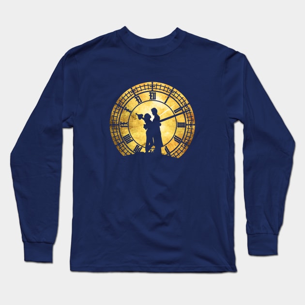 Through Time and Space Long Sleeve T-Shirt by DVerissimo